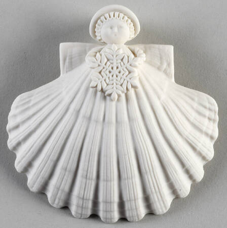 Angel-4" Size Snowflake - Boxed