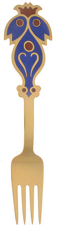 Christmas Fork Bluebird - Boxed