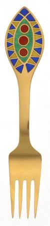 Christmas Fork Three Suns - Boxed