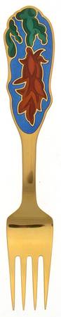 Christmas Fork Cornflower - Boxed