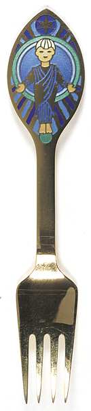 Christmas Fork Christ Child - Boxed