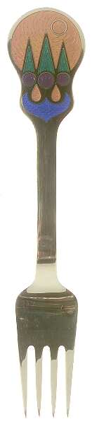 Christmas Fork Sunny Kingdom - Boxed
