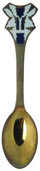 Christmas Spoon Northern Lights - Boxed