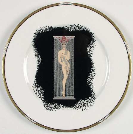 Erte' Plates The Numerals 1 - No Box