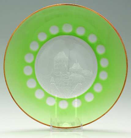 Christmas Plate Karlstein Castle - Boxed
