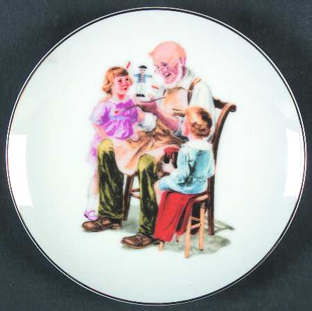 Museum Collections Plate-Rockwell by Museum Collections