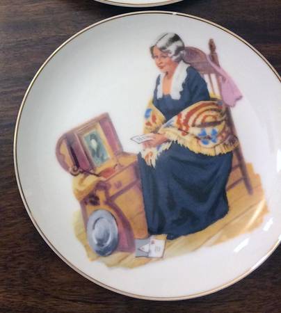 Museum Collections Plate-Rockwell Memories - Boxed