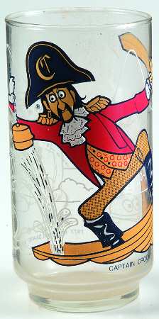 Action Series-Glassware Captain Crook - No Box