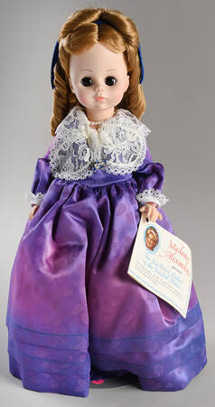 First Ladies Series #1-Doll Abigail Adams-Lavendar Dress - No Box