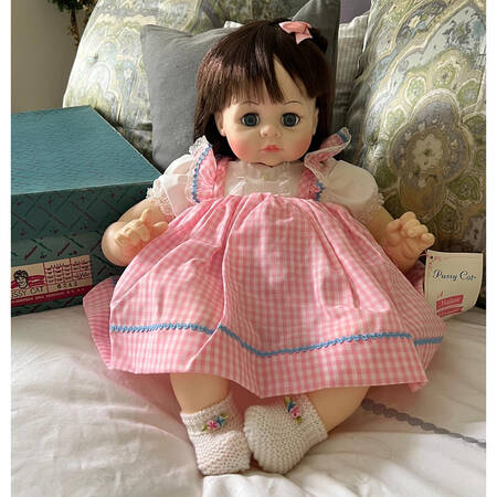 Babies-Doll Pussy Cat-Pink Dress - Boxed