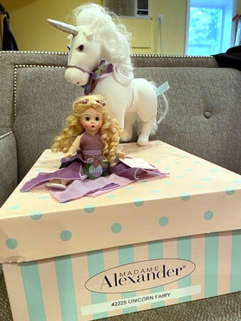 Literature & Classics-Doll Unicorn Fairy - Boxed