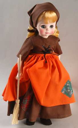 Classics-Doll Poor Cinderella - Brown Dress - Boxed