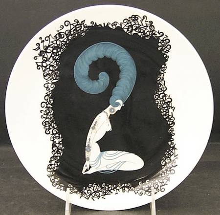 Erte' Collectible Giftware The Numerals 2 - Boxed