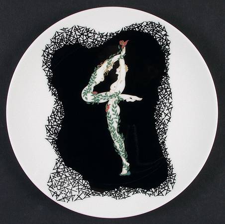 Erte' Collectible Giftware The Numerals 4 - With Box