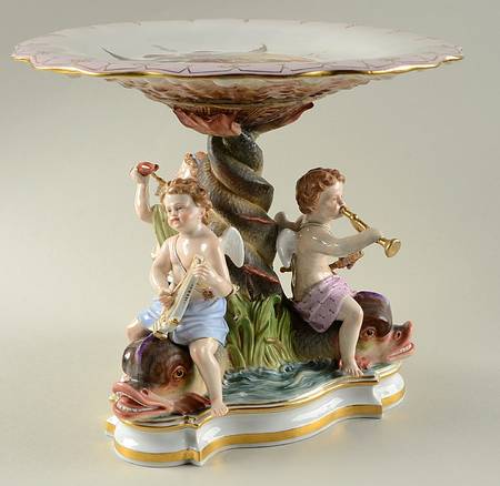 Meissen Figurines & Giftware Cherubs Compote - No Box