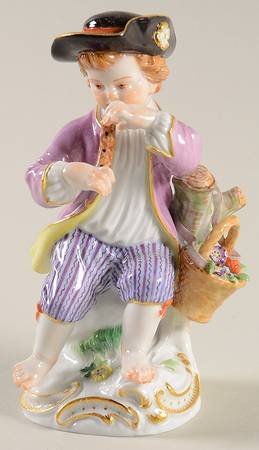 Meissen Figurines & Giftware Boy With Flute - No Box
