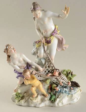 Meissen Figurines & Giftware Catch Of The Tritons - No Box