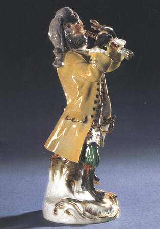 Monkey Band-Meissen Clarinetist - No Box