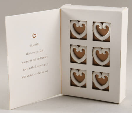 Margaret Furlong Ornaments Love Tokens-Set Of Six - Boxed