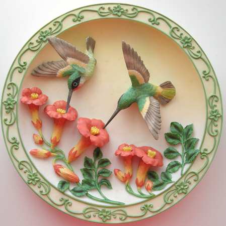 Treasures of The Sky Ruby Throated W/ Trumpet - Boxed