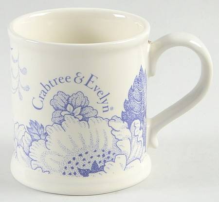 Crabtree & Evelyn Annual Mug 2012 Blue - No Box