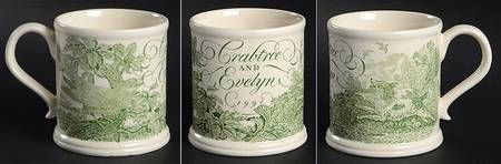 Crabtree & Evelyn Annual Mug 1991 Green - No Box