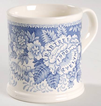 Crabtree & Evelyn Annual Mug 1990 Blue - No Box