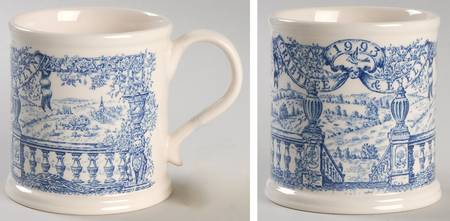 Crabtree & Evelyn Annual Mug 1993 Blue - No Box