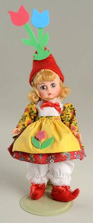 Wizard of OZ-Dolls Munchkin Peasant - With Box