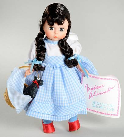 Wizard of OZ-Dolls Dorothy & Toto - Boxed