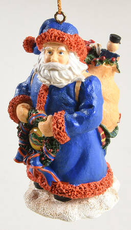 Collegiate Santa Ornament University Of Florida - With Box
