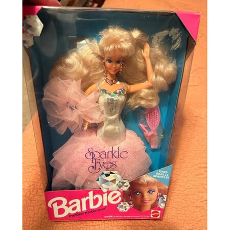 Barbie & Ken Dolls Sparkle Eyes - Boxed