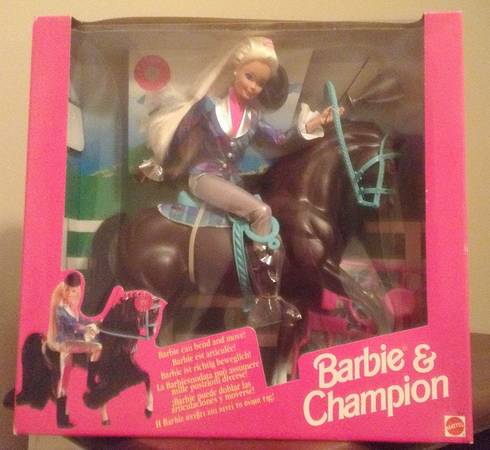 Barbie & Ken Dolls Barbie & Champion - Boxed