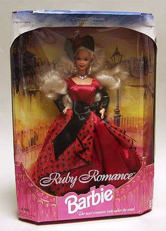 Barbie & Ken Dolls Ruby Romance-Service Merchandise Exclusi - Boxed