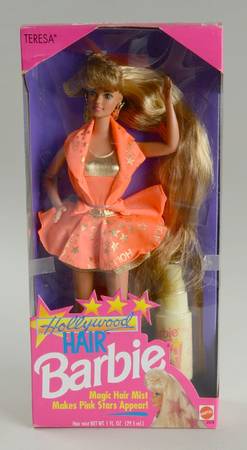 Barbie & Ken Dolls Hollywood Hair Barbie - Boxed