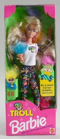 Barbie & Ken Dolls Troll Barbie - Boxed