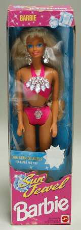 Barbie & Ken Dolls Sun Jewel Barbie - Boxed