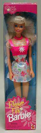 Barbie & Ken Dolls Flower Fun Barbie - Boxed