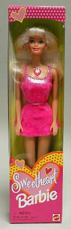 Barbie & Ken Dolls Sweethear Barbie Blonde - Boxed