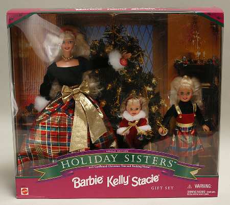 Barbie & Ken Dolls Holiday Sisters19809 - Boxed