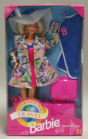 Barbie & Ken Dolls International Travel Barbie - Boxed