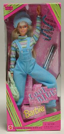 Barbie & Ken Dolls Cool Blue - Boxed