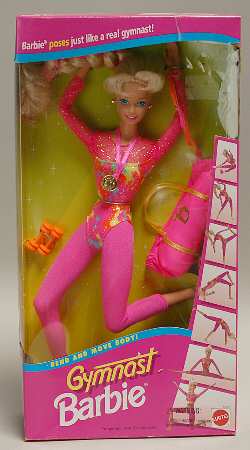 Barbie & Ken Dolls Gymnast Barbie - Boxed