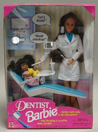 Barbie & Ken Dolls Dentist Barbie - With Box