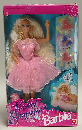 Barbie & Ken Dolls Locket Surprise Barbie - Boxed