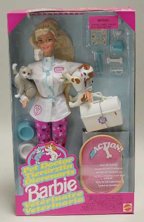 Barbie & Ken Dolls Pet Doctor - Boxed