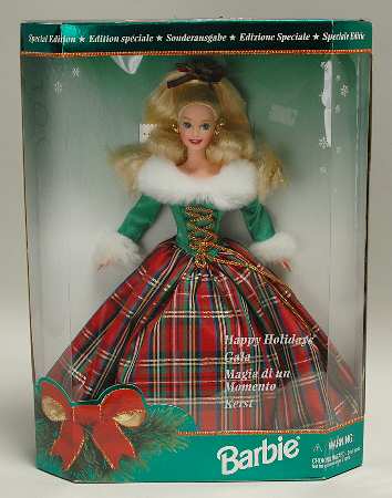 Barbie & Ken Dolls Happy Holiday Barbie - Boxed