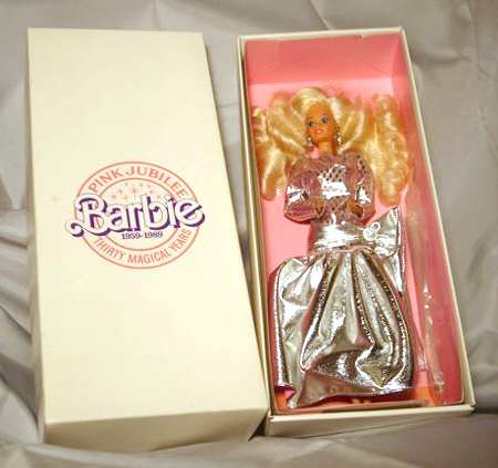 Barbie & Ken Dolls Pink Jubilee-30th Annv - Boxed