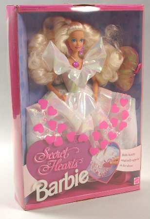 Barbie & Ken Dolls Secret Hearts-Blonde - Boxed