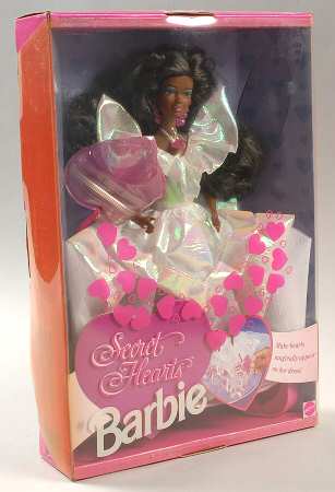 Barbie & Ken Dolls Secret Hearts-Brunette - Boxed